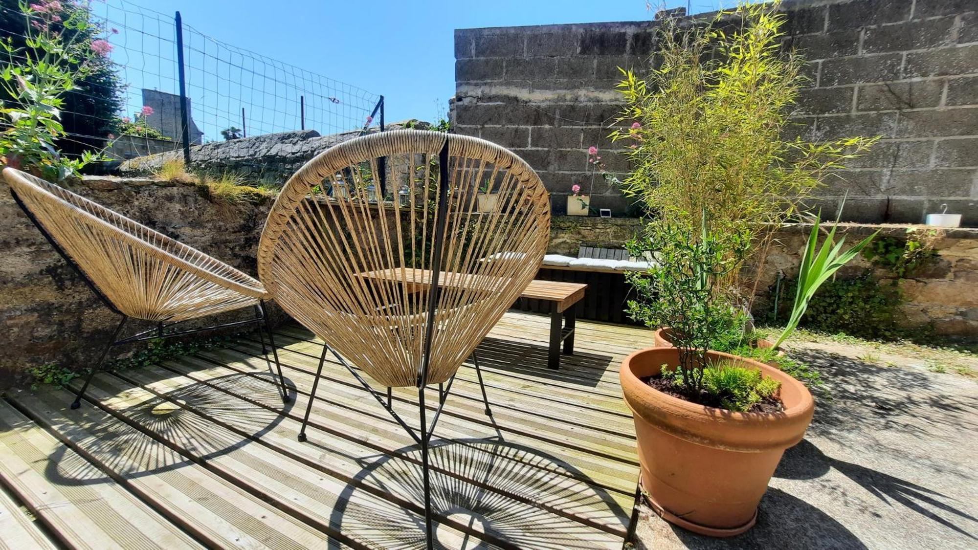 Le Duclos, Appartement Rez-De-Jardin Dinan Centre Kültér fotó